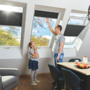 Wooden roof windows