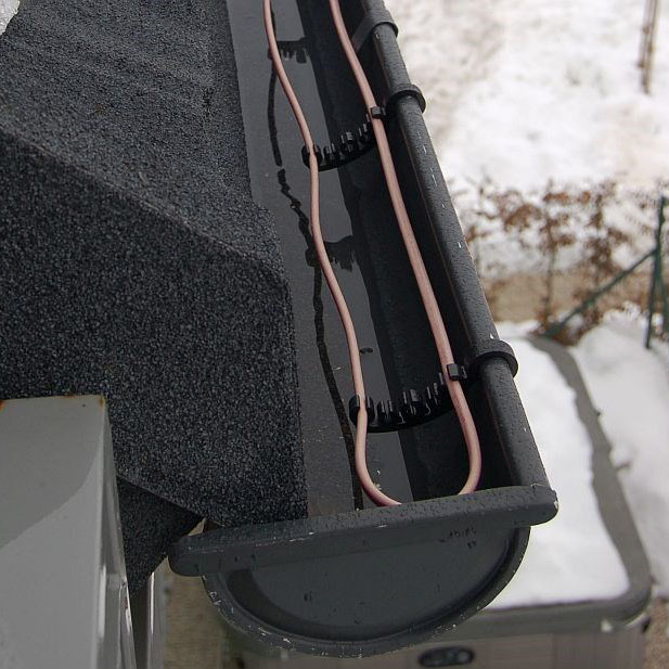 Gutter heating