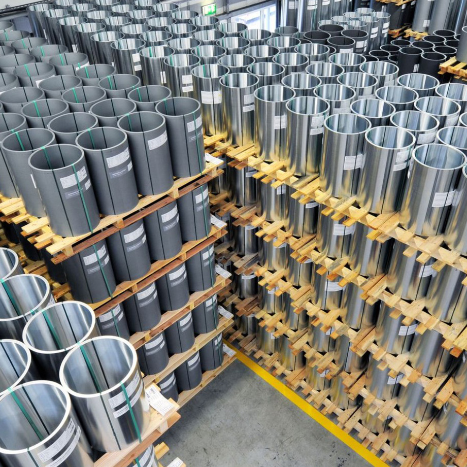 Titanium-zinc sheet metal