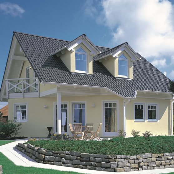 Concrete roof tiles